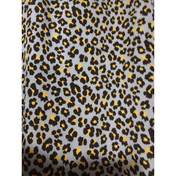 Sugar Lips‎ Skirt Ladies Extra Small Leopard Print Blue Yellow Leopard Print - Picture 3 of 8